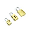Button Lock 28 Locking Chain Combination Anti-Theft Padlock for Warehouse Button Lock 28