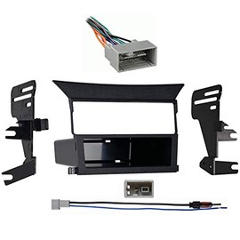 Harmony Audio Compatible with Honda Pilot 2009 2010 2011 Single DIN Stereo Harness Radio Install Dash Kit Package