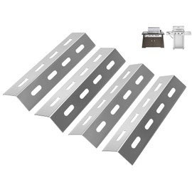 PETKAO Grill Heat Plate Shields for Kenmore Grill Replacement Parts 119.16301800, 119.16434010, 119.16433010, Heat Tent/Flame Tamer for Kmart 640-784047-110, Parts for Alternate SA0376, 16.25" L