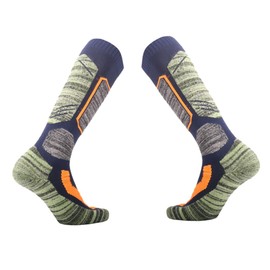 Sosoport Skiing Socks for Men Women Thick Warm Snow Winter Stockings Breathable Long Knee Socks for Snowboarding Outdoor Sports