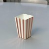 MelloPomelo 100 Pack Rose Gold Disposable Paper Popcorn Boxes -