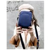 DIVA Rose Women's Shoulder Bag, Simple, Smartphone Pouch, Pochette, Stylish,