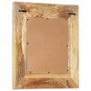 Gecheer Hand-Carved Mirror 19.7" x 19.7" x 1" Solid Mango