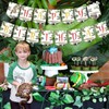 Fangleland Reptile Happy Birthday Banner Decorations - Reptile Themed Hanging