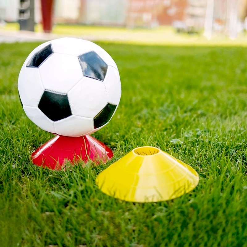 BigTron Disc Cones for Soccer, Football and Basketball Agility Training