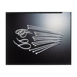 TRUSCO(トラスコ) ケーブルタイ幅2.5mm×100mm最大結束φ25標準型 100本 TRCV100