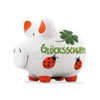 Flower Pig Lucky Pig Ceramic Money Box Medium