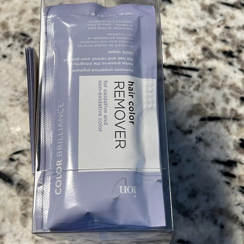 ION 12 Each-Set Of Hair Color Remover For Oxidative &
