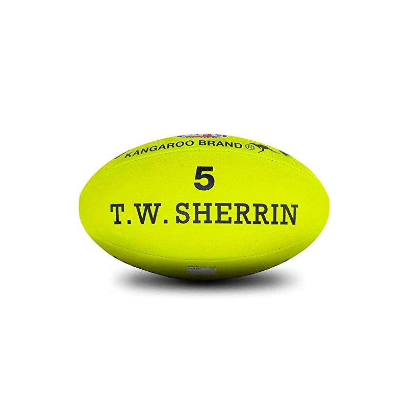 Sherrin KB All Surface Training Football, Neon Lime, Size 5