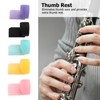 5Pcs Clarinet Thumb Rest Cushion Silicone Protector Instrument Accessory Set