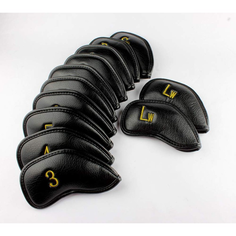 CRAFTSMAN Golf Iron Covers Velcro Closure Headcovers Set of 12