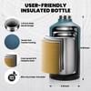 RAYMYLO One Gallon Water Bottle Insulated, Triple Walled Vacuum Stainless