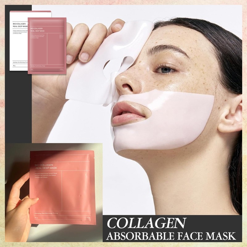 Biodance Collagen Mask, Deep Collagen Anti-Wrinkle, Moisturizing Mask - Anti-Wrinkle,