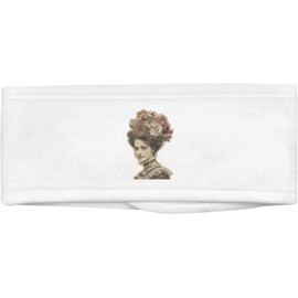 'Vintage Victorian Lady with Flowers in Hair' Beauty Head Band/Hair Band (HB00033706)