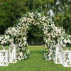 DOEWORKS Wedding Arch Stand, Party Show Backdrop Arch Frame, Garden