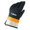 Galeton Viper XL Double Coated PVC Gloves Safety Cuff Black