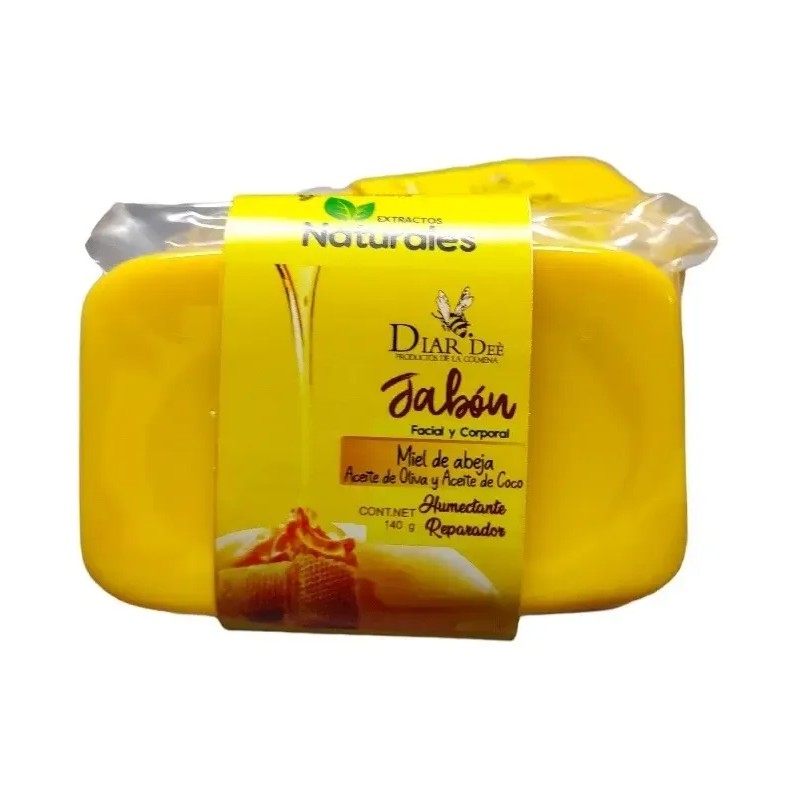 Jabón Artesanal Diardee de Miel y Aceite de Oliva para