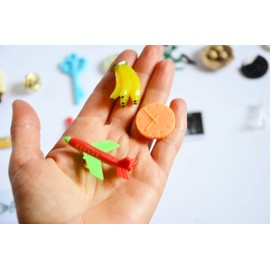 TomToy Airplane Alphabet Objects Set for Montessori ABC Box, Set of 26 Objects