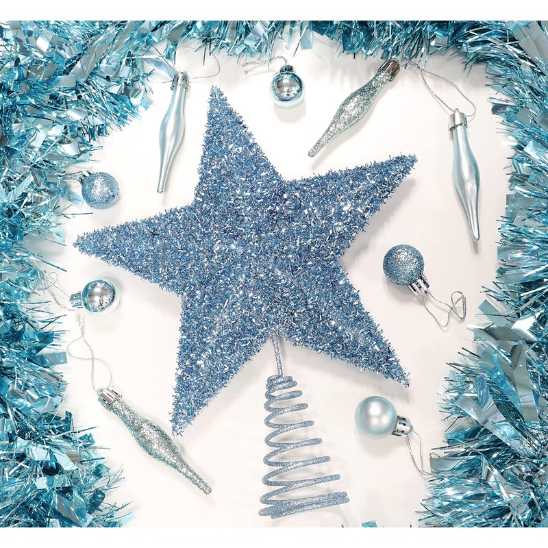 Christmas Concepts® 28cm Sparkly Tree Top Star - Luxury Christmas