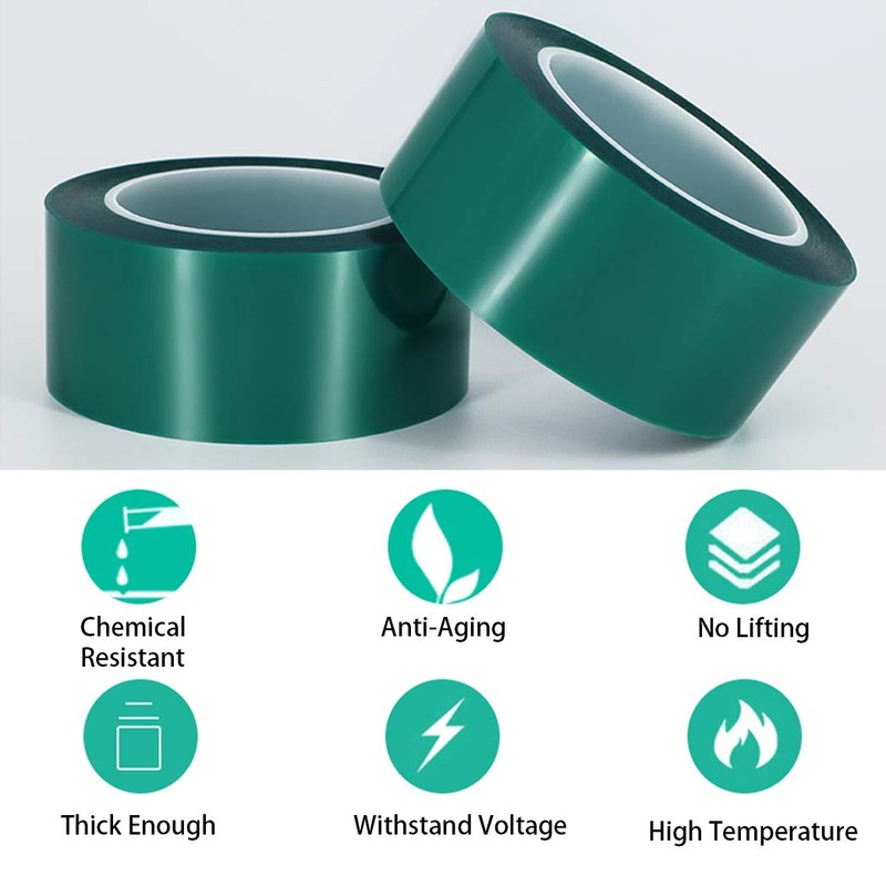 APT,2 Mil Polyester Tape with Silicone Adhesive, PET Tape, high