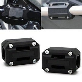 Worldmotop Universal for 22MM 25MM 28MM Motorcycle Engine Guard Bumper Protector Crash Bar Slider