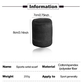 10 Pack Sports Wristbands for Men Women Sweatbands Absorbent for Gym Sports Tennis Running Exercises Basketball Moisture Wicking 7x8cm