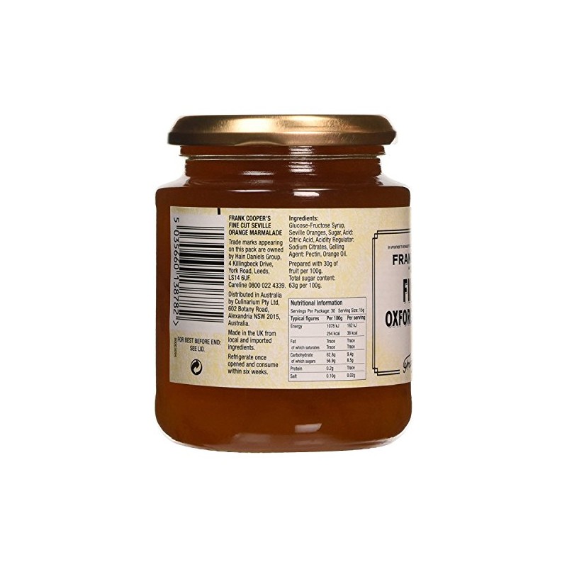 Frank Cooper's - Fine Cut Oxford Marmalade - 454g