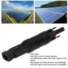 2 conectores solares, 20A IP67 resistente al agua MC4 portafusibles