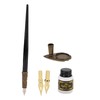 Feather Pen Set Durable Creativity Easy Writing Stationery Gift Box