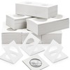 Nexxxi 300 Pcs Cardboard Coin Holder, 6 Sizes 2" x