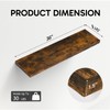 BAYKA Floating Shelves, 36 inches Long Wall Mounted Rustic Wood