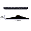 20Ft/6M Universal Garage Threshold Seal Strip, Garage Door Bottom Weatherproof