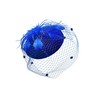 BABEYOND Fascinator Hat Veil Feather Fascinator Hair Clip Tea Party