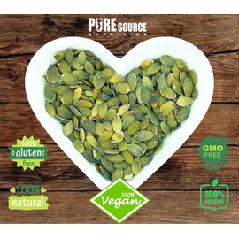 PSN Organic Vegan Pumpkin Seeds 100G RAW - GMO Free - AA Frade - No Additives