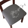 Genina Waterproof Seat Covers for Dining Room Chairs Covers Dining