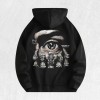 Saintears Eye & Rings Graphic Hoodie 100% Cotton US Warehouse