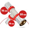 T-Piece PEX Press Fitting 16 x 16 x 20 mm