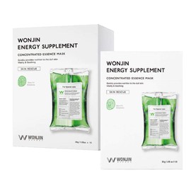WONJIN EFFECT Energy Supplement Concentrated Essence Mask 30 g / 1.05 oz. (Pack of 10)