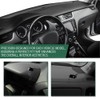 LQI TPE Dash Cover Dashboard Panel Black Compatible with Toyota