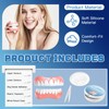 Moldable False Teeth Dentures Set for Women Men – Upper