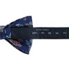Trafalgar Pajarita de seda para hombre Birds of Prosperity, Azul