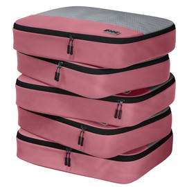 Large Packing Cubes for Suitcases - 5 Pcs set of Packing Cubes for Travel Carry on Suitcase Organizer Bags - Travel Cubes Organizer Bags for Luggage
