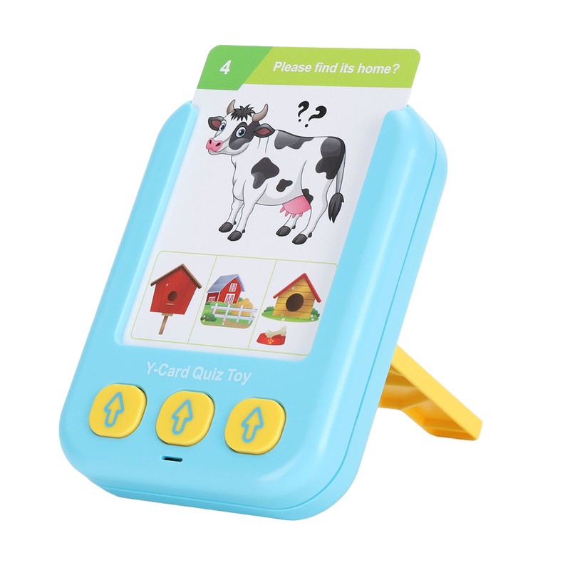 Baby Talking Flash Cards 55 Cards Automatic Reading Educational English