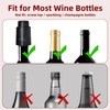 2 PACK Wine Bottle Stoppers, Philorn Vacuum Wine Stoppers -