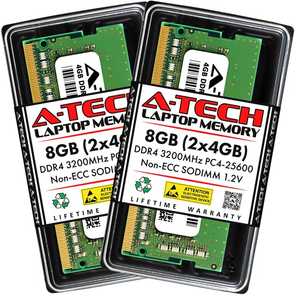 A-Tech 8GB (2x4GB) RAM for ASRock NUC Motherboard NUC-J6412/NUC-J6426/NUC-N6210/NUC-N6415 |