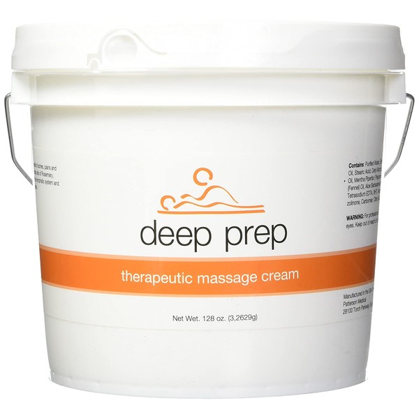 Rolyan - 69794 Deep Prep Therapeutic Massage Cream, Gallon