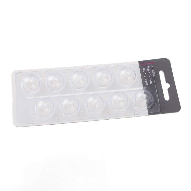 10pcs Double Vent Bass Dome Accessory Single Layer Double Vent