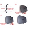 Decoralin Sky Q Mini Wall Mounting Bracket Compatible with EM150,