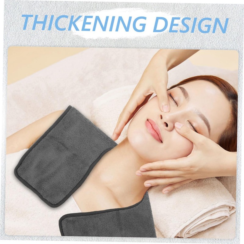 Gatuida 2Pcs Fleece Hair Drying Towel Super Absorbent Microfiber Bath