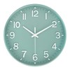 HZDHCLH Wall Clock 12 Inch Silent Non Ticking Clock for